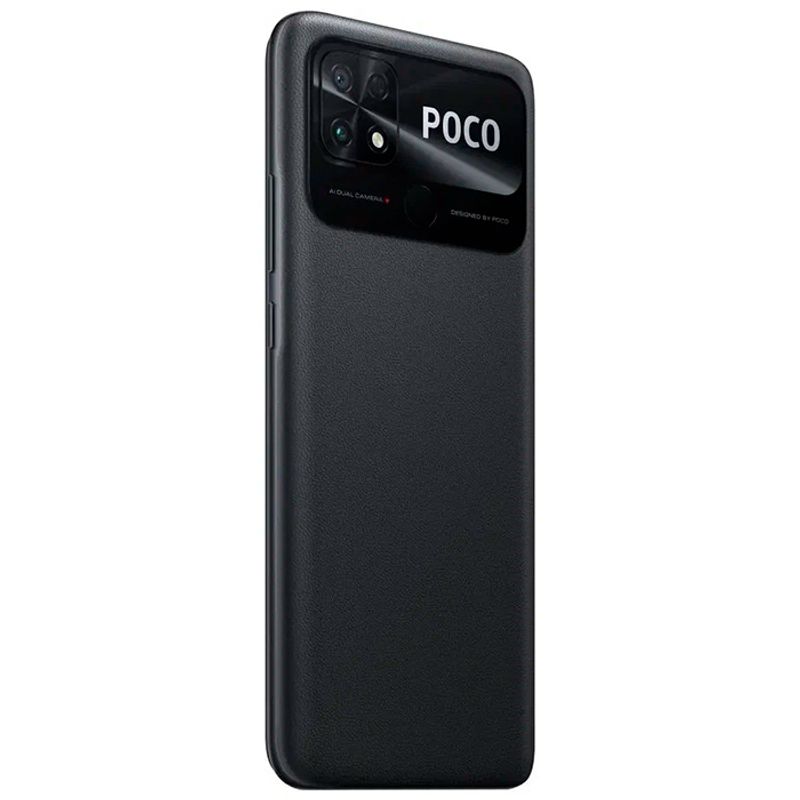 Смартфон Xiaomi POCO C40 4/64ГБ, чёрный, Ростест, оф. гарантия