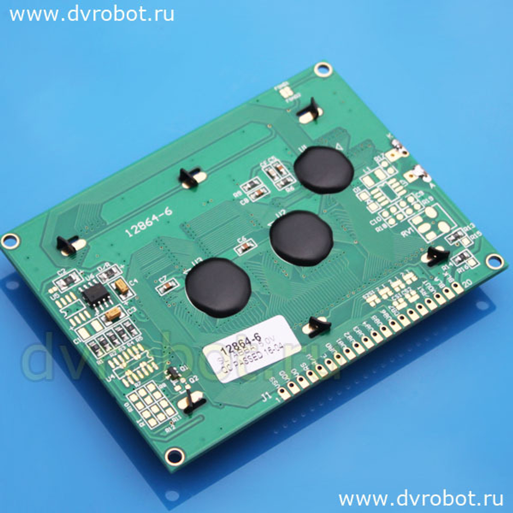 Экран матричный LCD12864 - синий