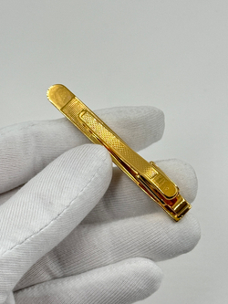 Зажим для галстука с чёрной вставкой Dunhill