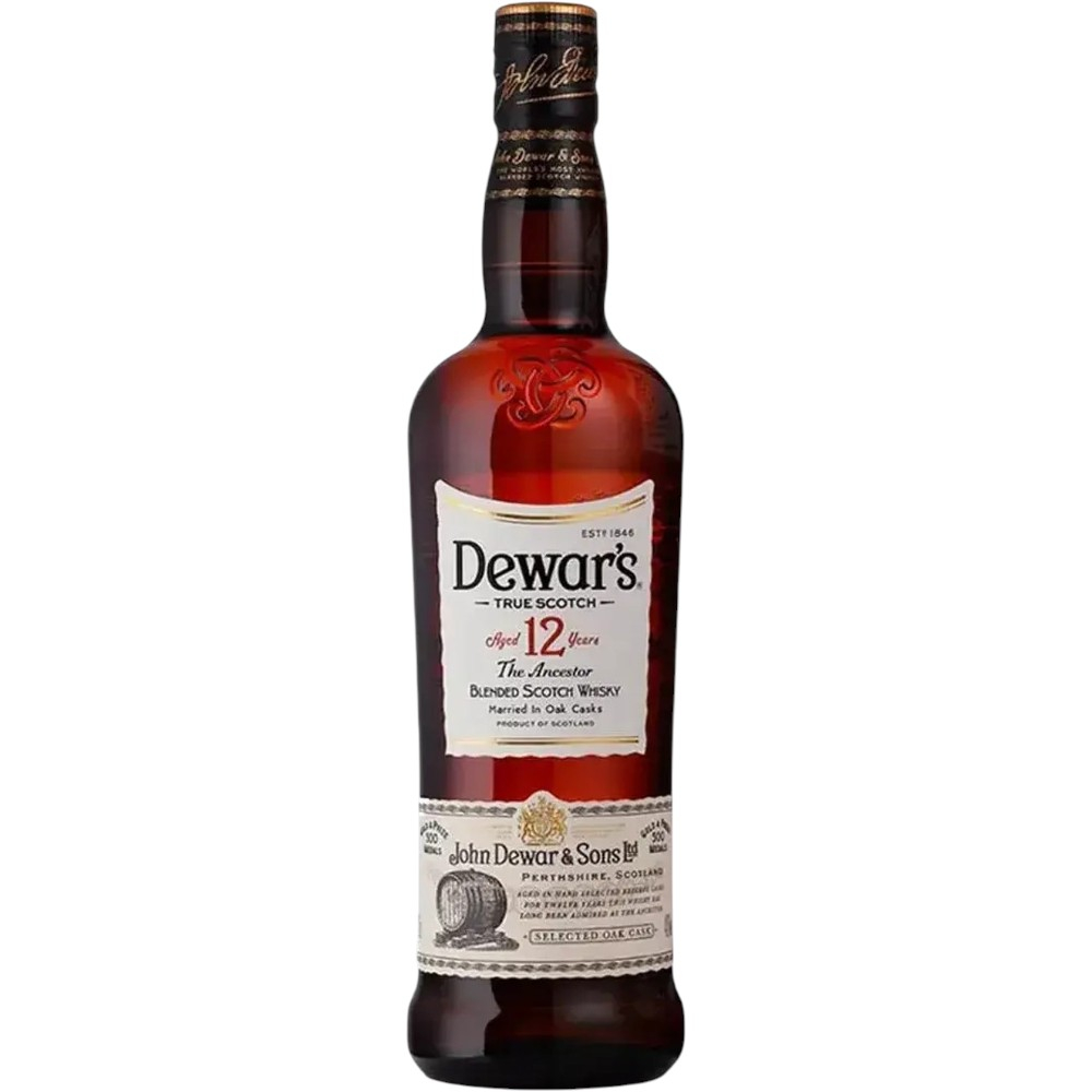 Виски Dewar's 12 Y.O. 0,5 л.