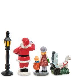 XM-753 Новогодняя миниатюра с подсветкой