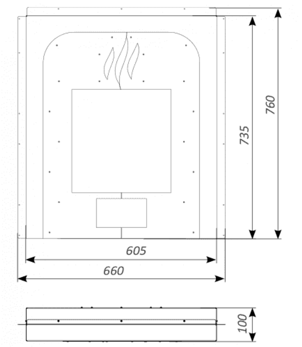 Портал межстеновой Long Window Max утепленный