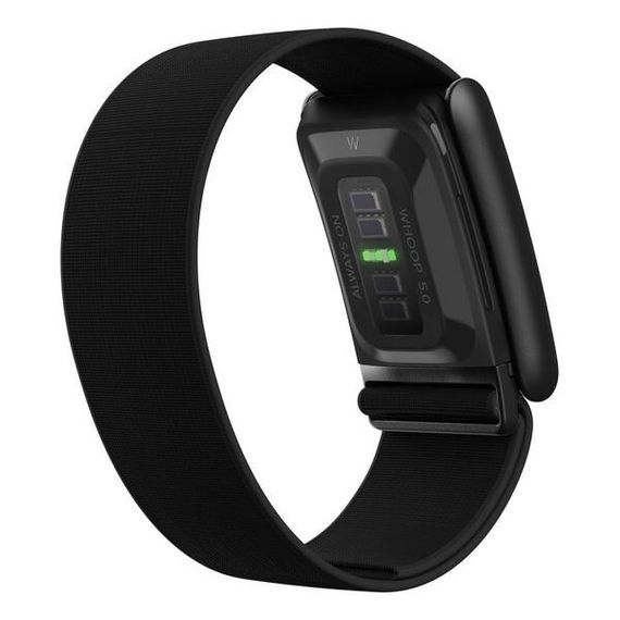 Влагостойкий ремешок для Whoop 5.0 CoreKnit Band​ (Jet Black)