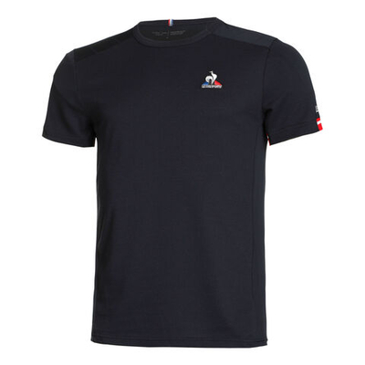 Мужское теннисное поло Le Coq Sportif Replica 22 N°1 T-Shirt Men - Blue