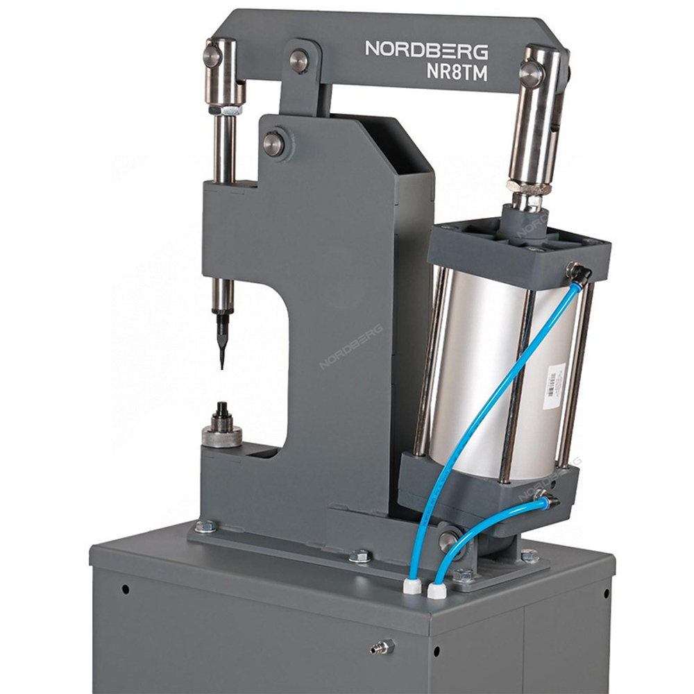 NORDBERG (NR8TM) Пневматический станок для заклепки тормозных колодок, цилиндр 160, с тумбой