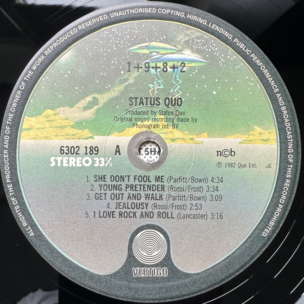 Status Quo - 1+9+8+2 = XX (Скандинавия 1982г.)