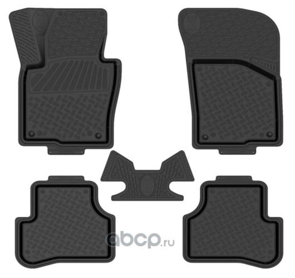 Коврики на пол Volkswagen Jetta с 2011-2020 г. (REZKON)