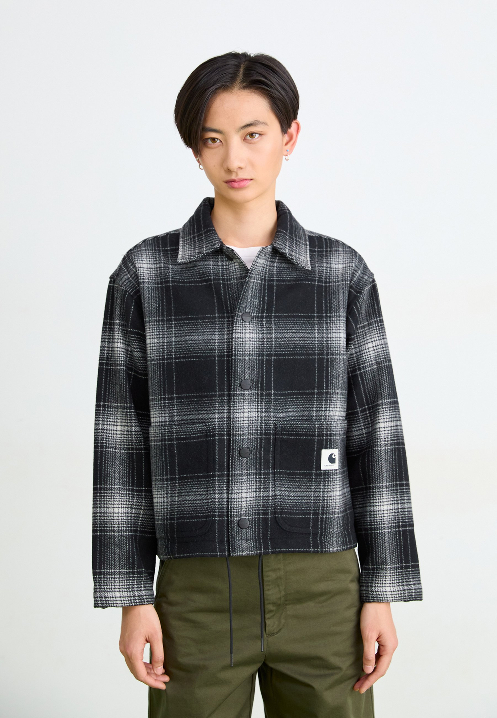 Carhartt WIP В’БРЕННАН - Весенняя куртка - Чёрный