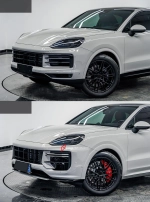Обвес переделка в стиле TURBO GT 2024 для PORSCHE CAYENNE 9YA 2018–2023