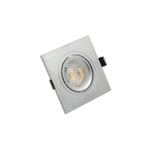 DK3021-CM Встраиваемый светильник, IP 20, 10 Вт, GU5.3, LED, серый, пластик
