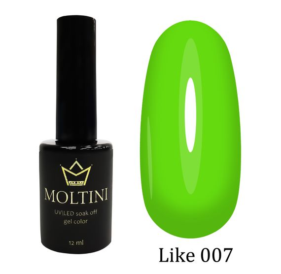 Гель-лак Moltini Like 007, 12 ml