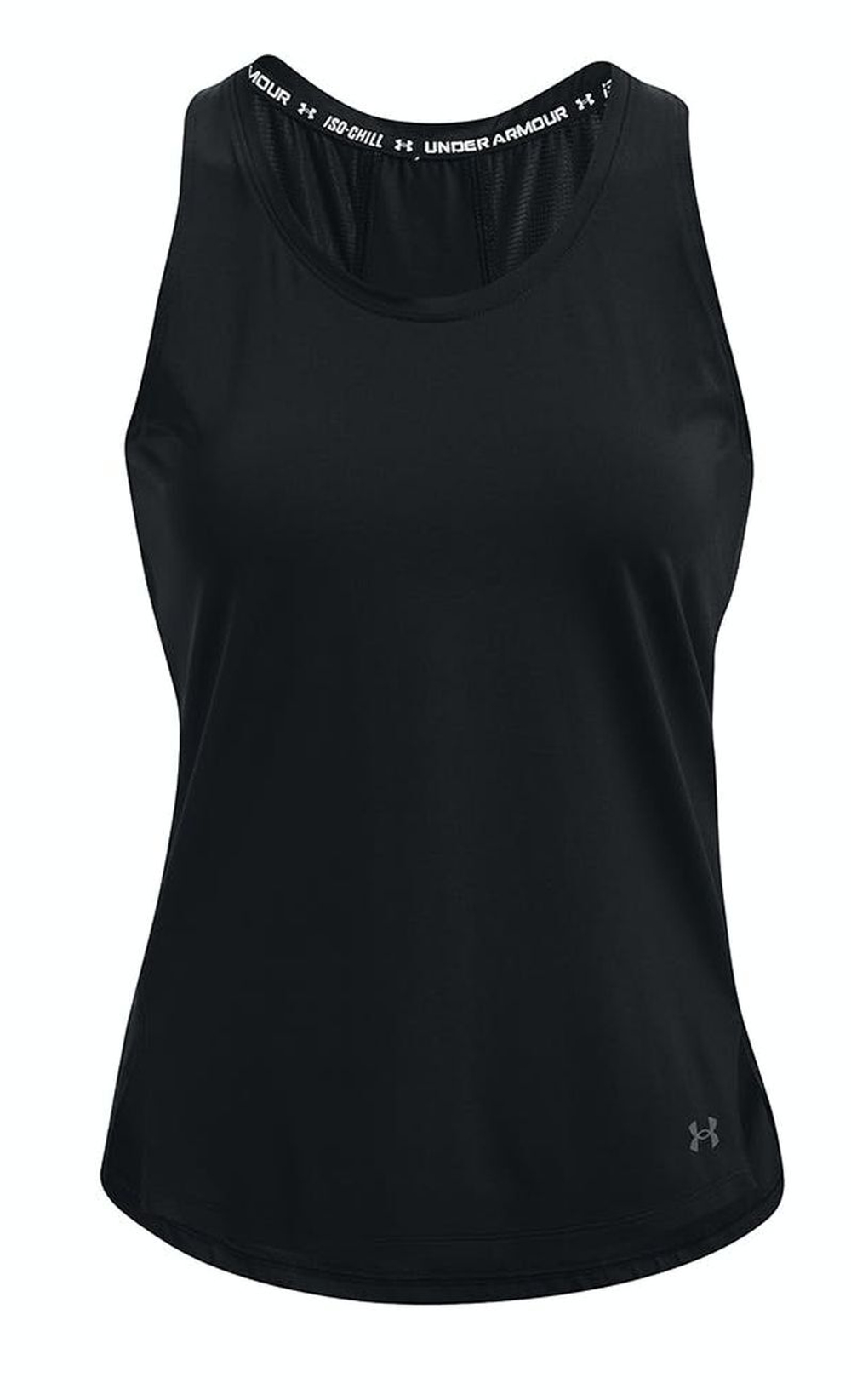 Женский топ теннисный Under Armour Women's UA Iso-Chill 200 Laser Tank - черный
