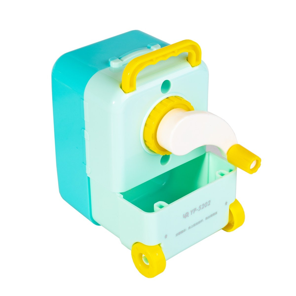 Точилка механическая Alingar, "Чемоданчик", 1 отверстие, пластик.корпус, цвет ассорти, инд. упаковка, 70*90*110 мм