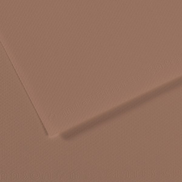 Бумага для пастели Mi-Teintes 160 г/м², A4 21х29.7 см, 25 л, №188 Коричневый каштан, Canson, C31032S048