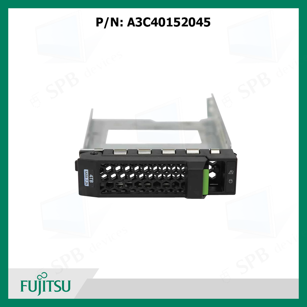 Cалазки Fujitsu 3.5" SATA SAS Tray Caddy для серверов A3C40152045 HDD Tray For RX2530 RX2540 M2 M3 M4 M5 TX1330 TX2550