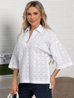 Блуза Ветерок (белая) Б15556-16М LT Collection