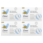 Dove, Body Love, косметическое мыло, восстановление для сухой потрескавшейся кожи, 2 шт., По 106 г (3,75 унции)
