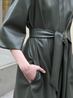 Женское Платье Arakawa Ecoleather Olive