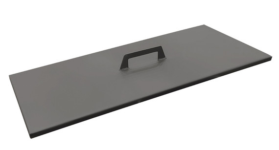 Крышка для мангала 82х37см.