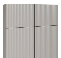 Антресоль на 2 дверный шкаф Париж, серый