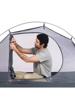 Палатка туристическая Naturehike NH18A095-D 20D одноместная сверхлегкая с ковриком, зеленая, 6927595735671