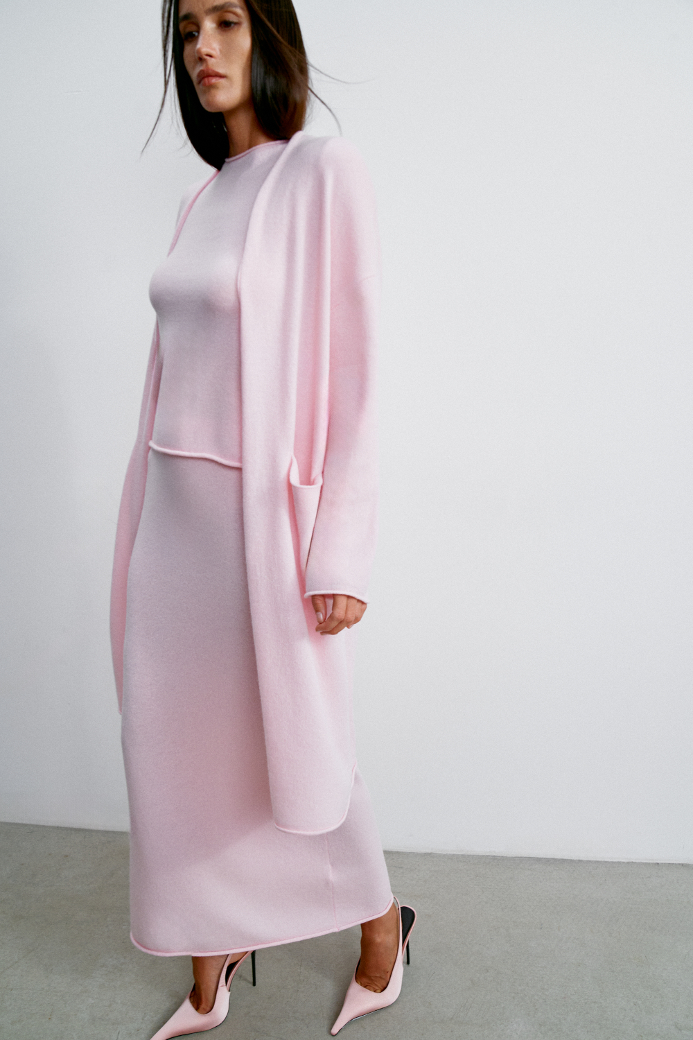 Кардиган ISABEL, светло-розовый