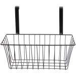 Корзина металлическая подвесная «ФАРГО», цвет черный, 27.5*12*22.5см (лейбл)✦