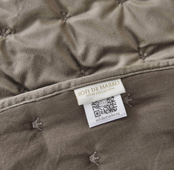 Покрывало 160x220 Sofi De MarkO Лея светло-серое