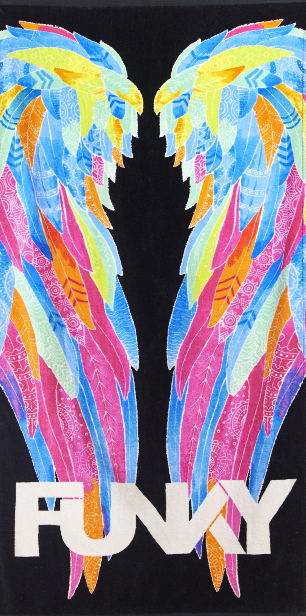 Хлопковое полотенце FUNKY Icarus Ink