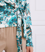 Блузка Liu Jo - бирюзовый(CA3387 TS017)