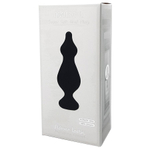 Черная анальная втулка Amuse L - 13,8 см. (Цвет: черный)