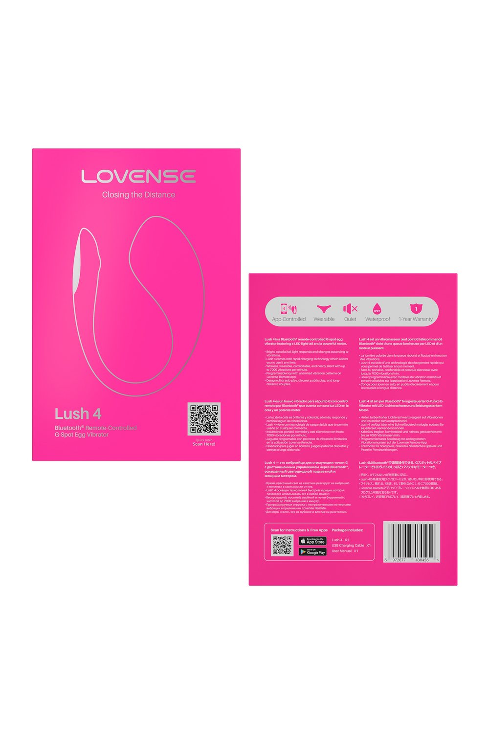 Виброяйцо LOVENSE Lush 4