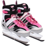 Коньки раздвижные, ледовые с роликовым блоком Sportage FIT105 Dual (размер 34-38)