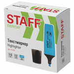 Текстовыделитель STAFF "EVERYDAY HL-638" светло-синий линия 1-5 мм (36 штук в упаковке)