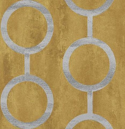 Обои с крупными кольцами PRI209