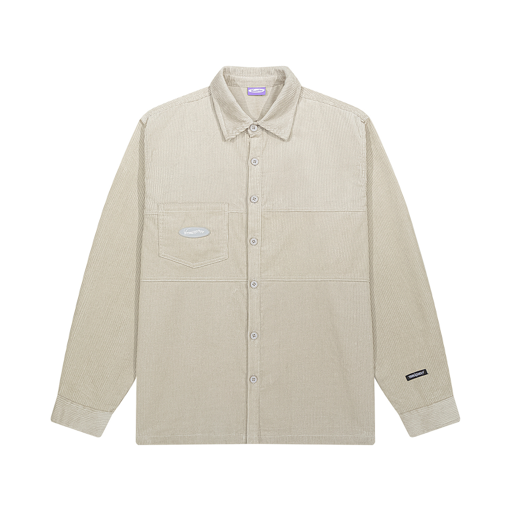 РУБАШКА YMKASHIX VELVET BUTTON