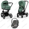 Детская коляска Cybex Priam IV 3 в 1 Leaf Green шасси Matt Black