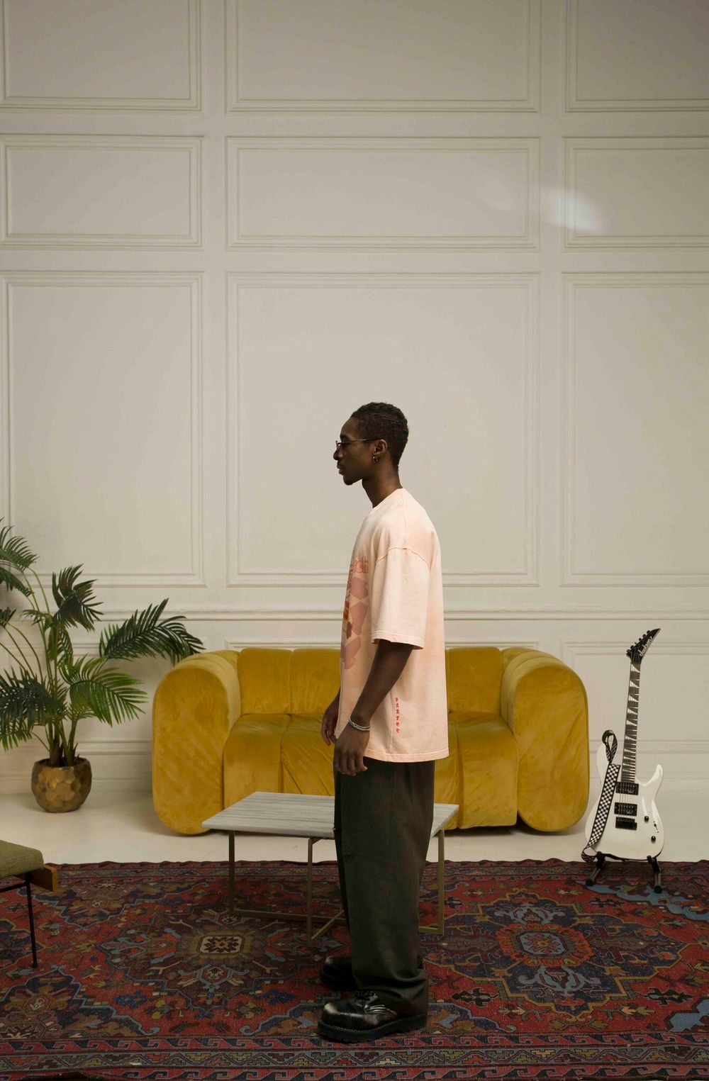 Купить Футболка Parfet Shark Sandwich Exclusive персиковая Футболка Parfet Shark Sandwich Exclusive персиковая