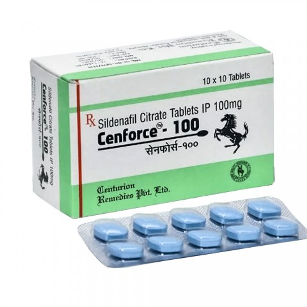 Препарат для усиления потенции Cenforce 100 mg (10 шт.)