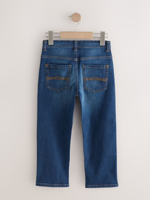 Джинсы стрейч для мальчика Next U73-216, Синий