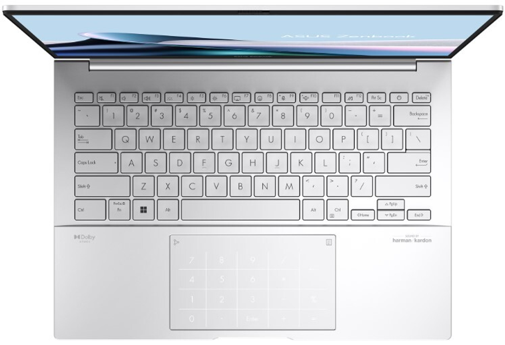 Ноутбук  ASUS Zenbook 14 UX3405MA 14 ", Ultra, 16 Гб RAM, 1 Тб SSD, Arc graphics, Серебристый