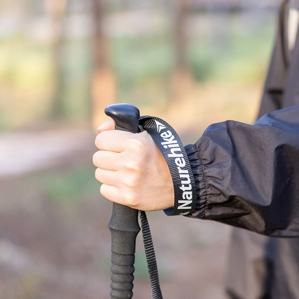 Палка Треккинговая Naturehike ST01 6061 AL NH17D001-Z с 3 узлами женские 57-120 золотые