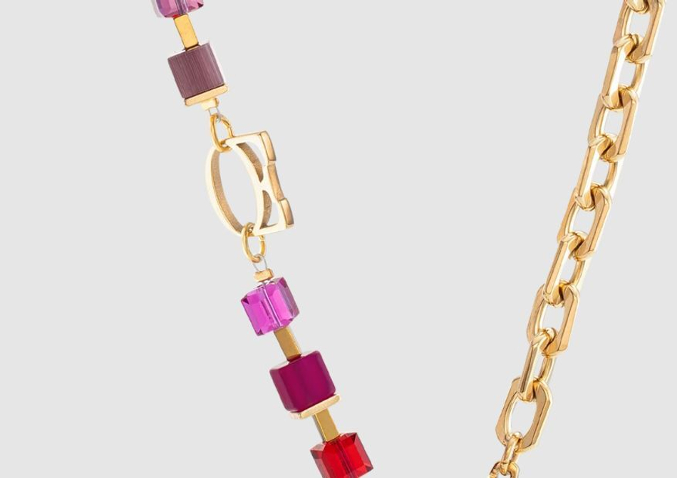 Колье Coeur de Lion Purple-Red 4712/10-0803