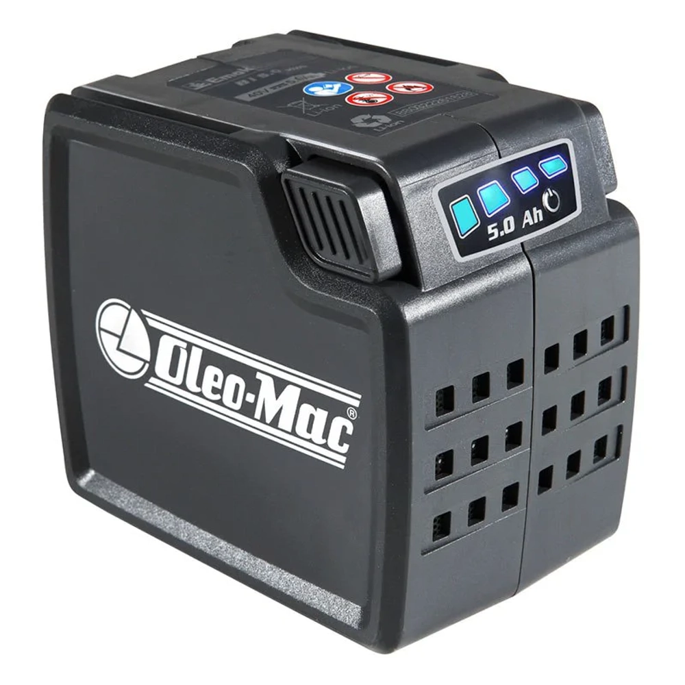 Аккумуляторная газонокосилка Oleo-Mac GI 44T 40В (1 x 5 Ач, ЗУ) нож 41 см, 5415-9001S1