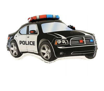 Машина полиция black