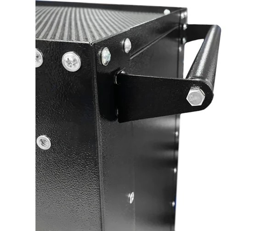 Инструментальная тележка Great Wolf 4 ящика, колеса с тормозом, серая GWT-G4