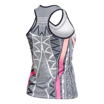 Женская теннисная майка Lucky in Love Santa Fe Glow Tank Top Women - Blue, Multicoloured