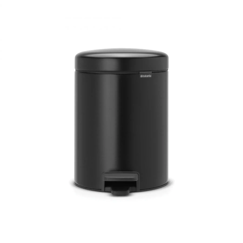 Brabantia Контейнер для мусора NewIcon 5л, матовый черный