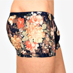 Мужские трусы-боксеры с крупным цветочным узором