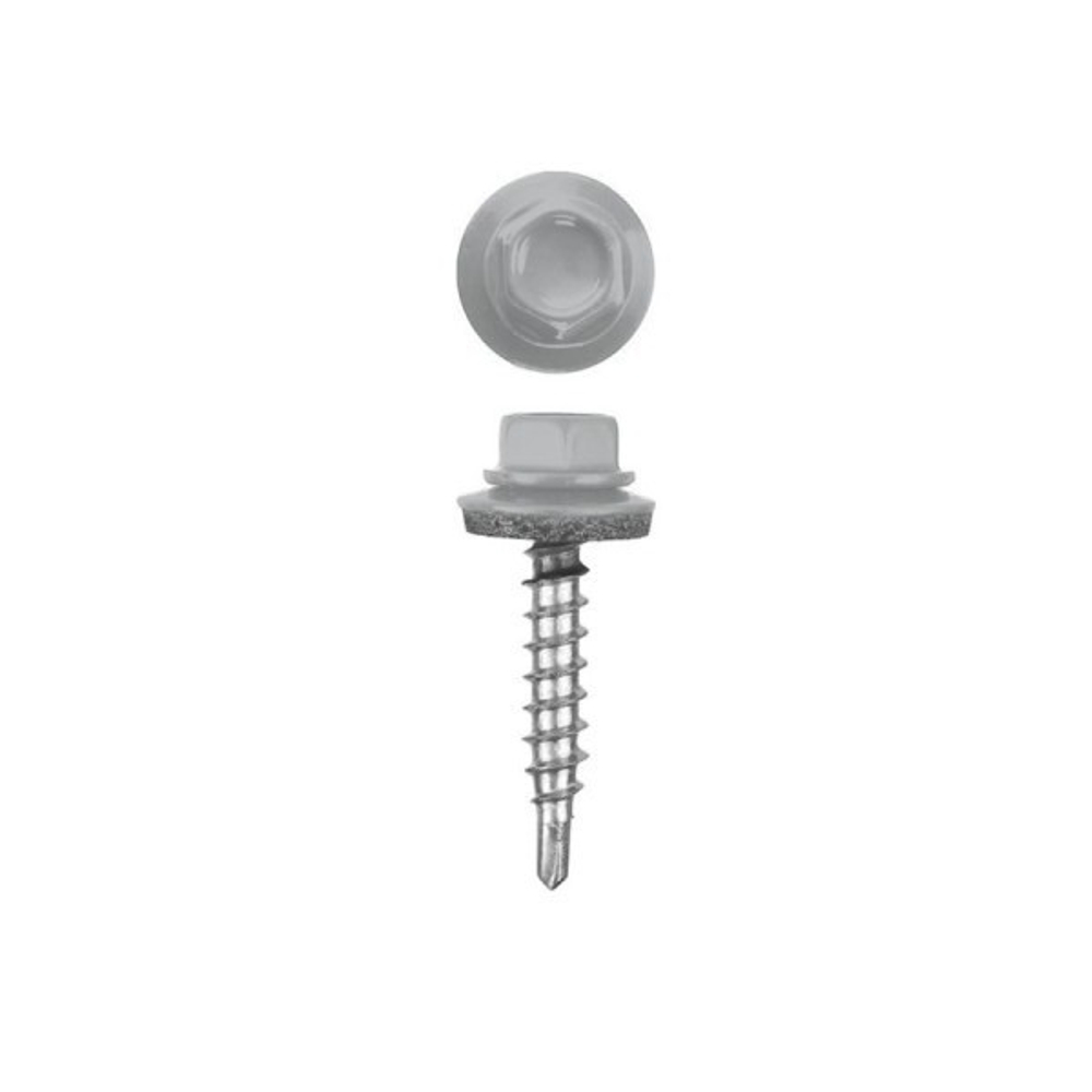 Саморез кровельный Daxmer 5,5х25 RAL 7004